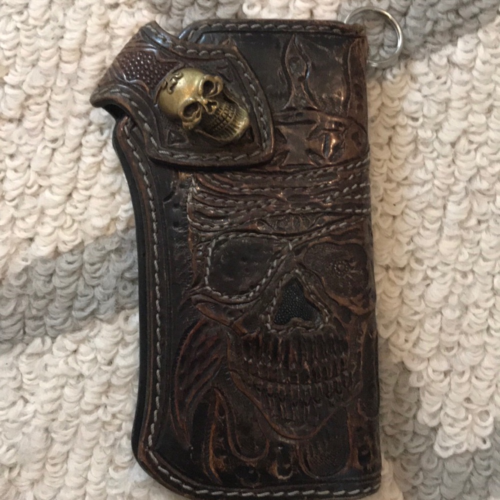 Chrome Hearts Biker Wallet